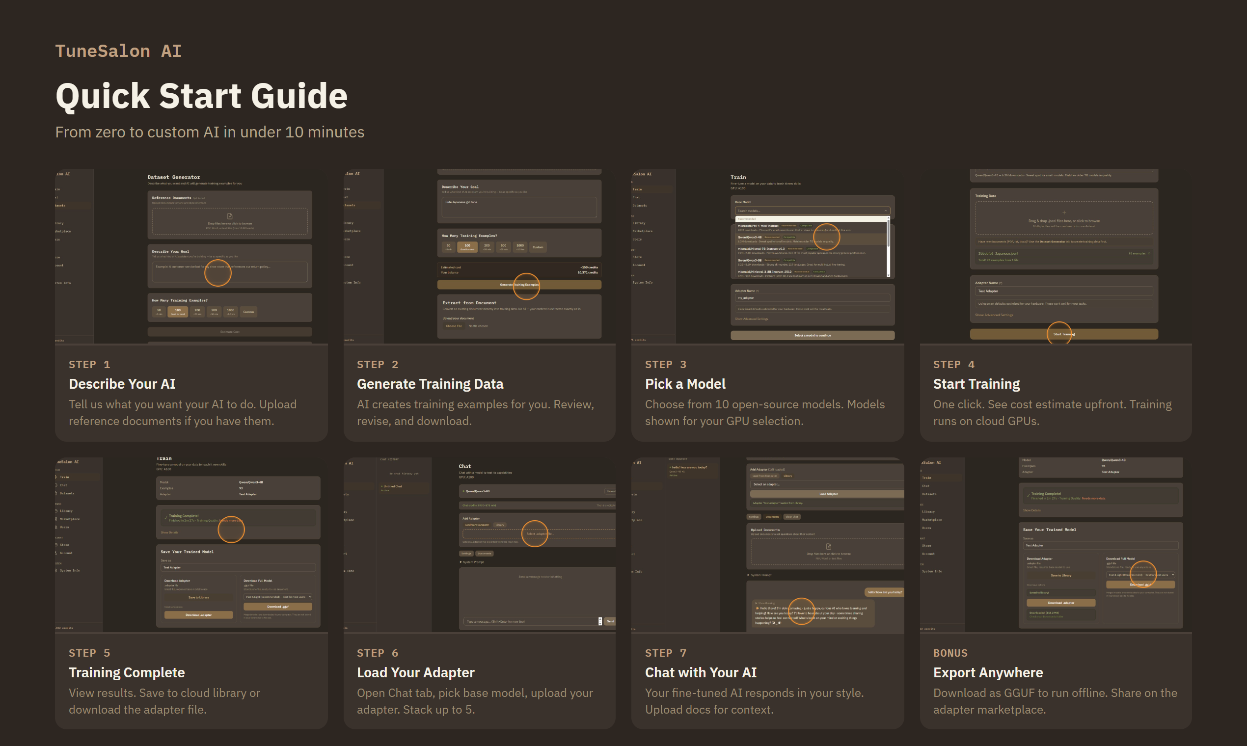 TuneSalon AI gallery image