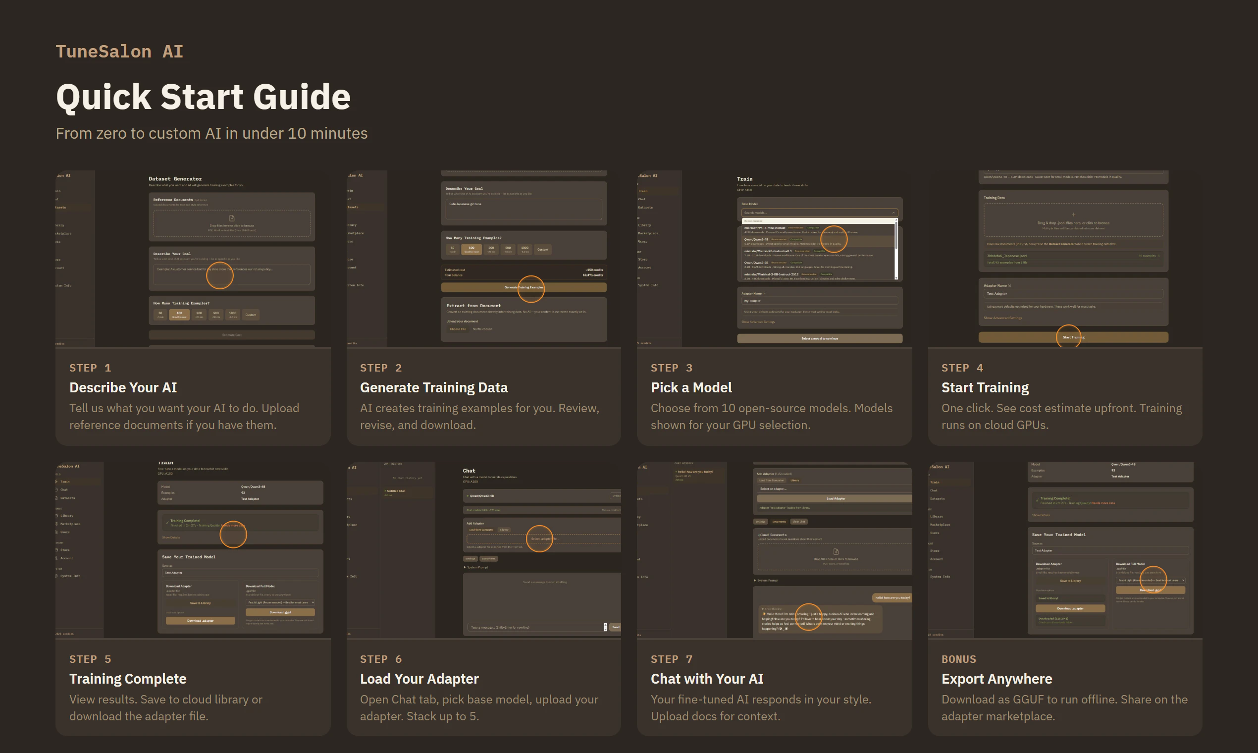 TuneSalon AI screenshot 1