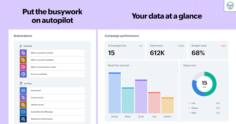 Zoho Tables screenshot 4