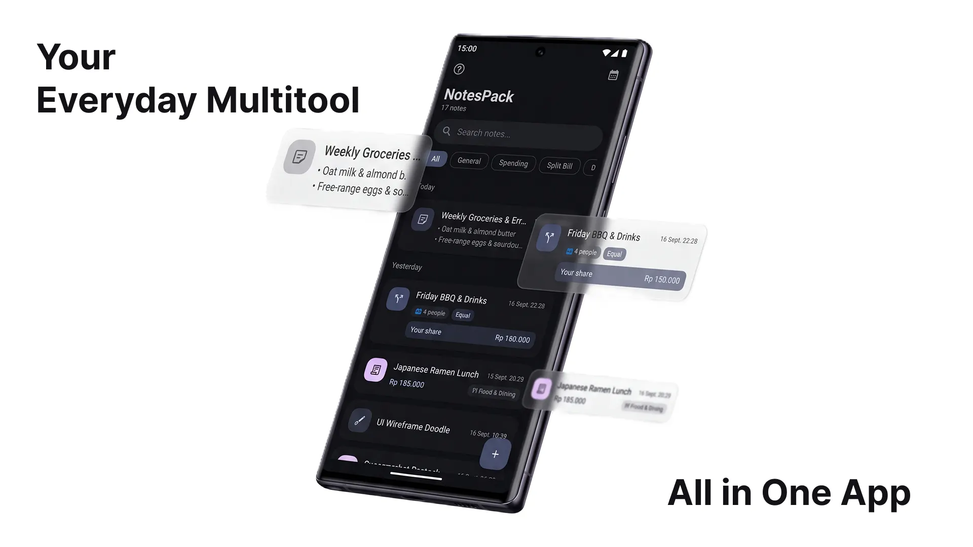 NotesPack: Notes & Spending gallery image