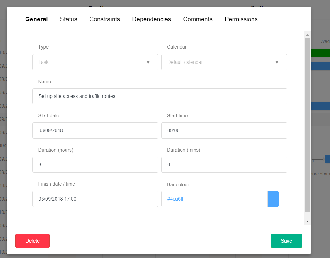 Ibex Gantt gallery image