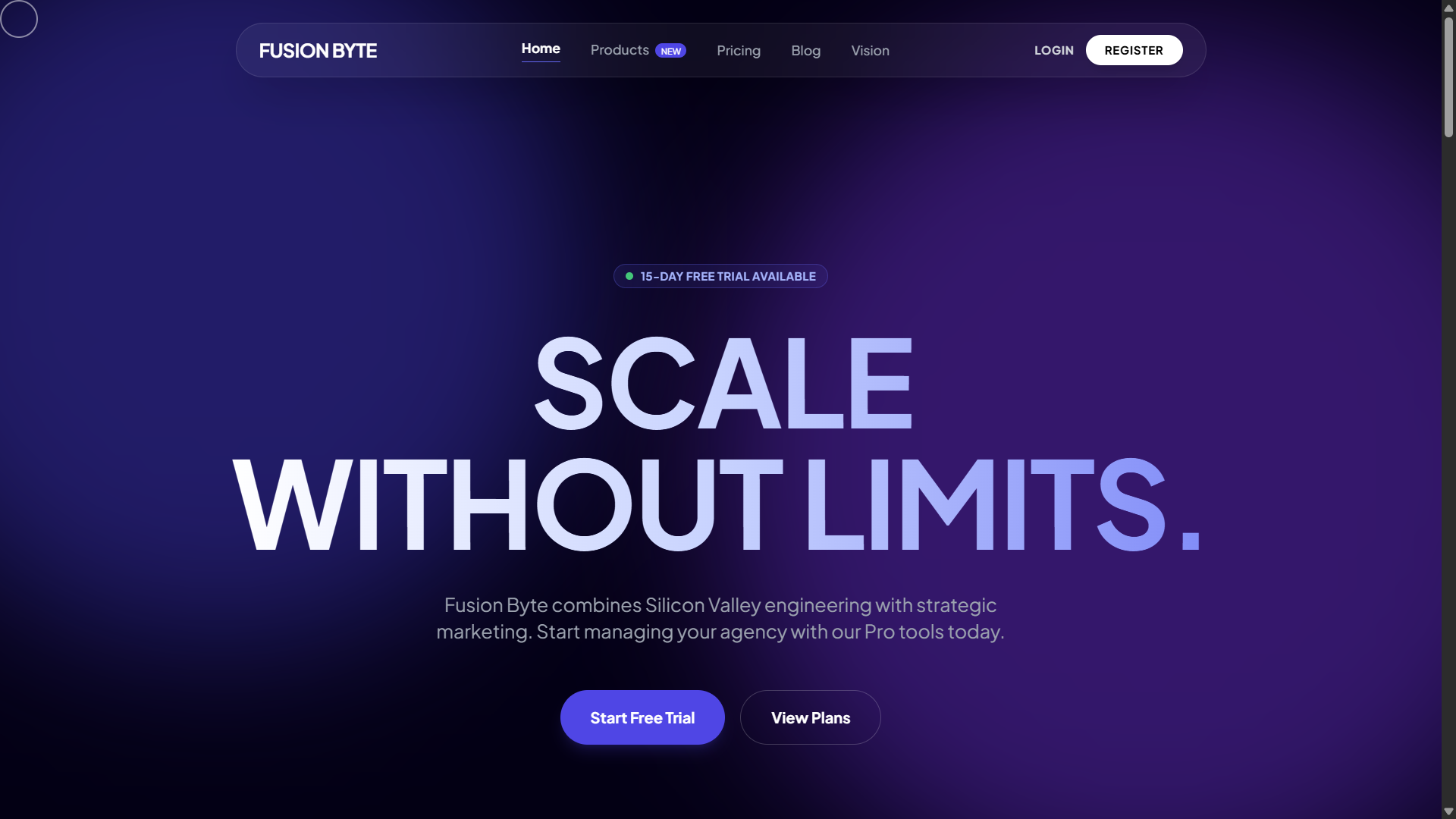 Fusion Byte - Main product screenshot demonstrating key features and user interface