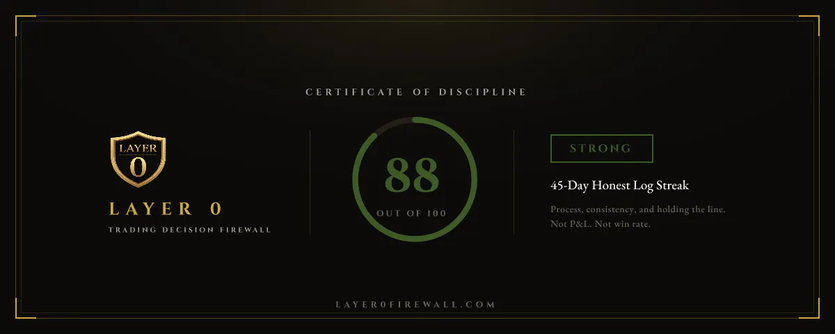 LAYER 0 — Trading Decision Firewall gallery image