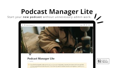 Notion Podcast Manager gallery image