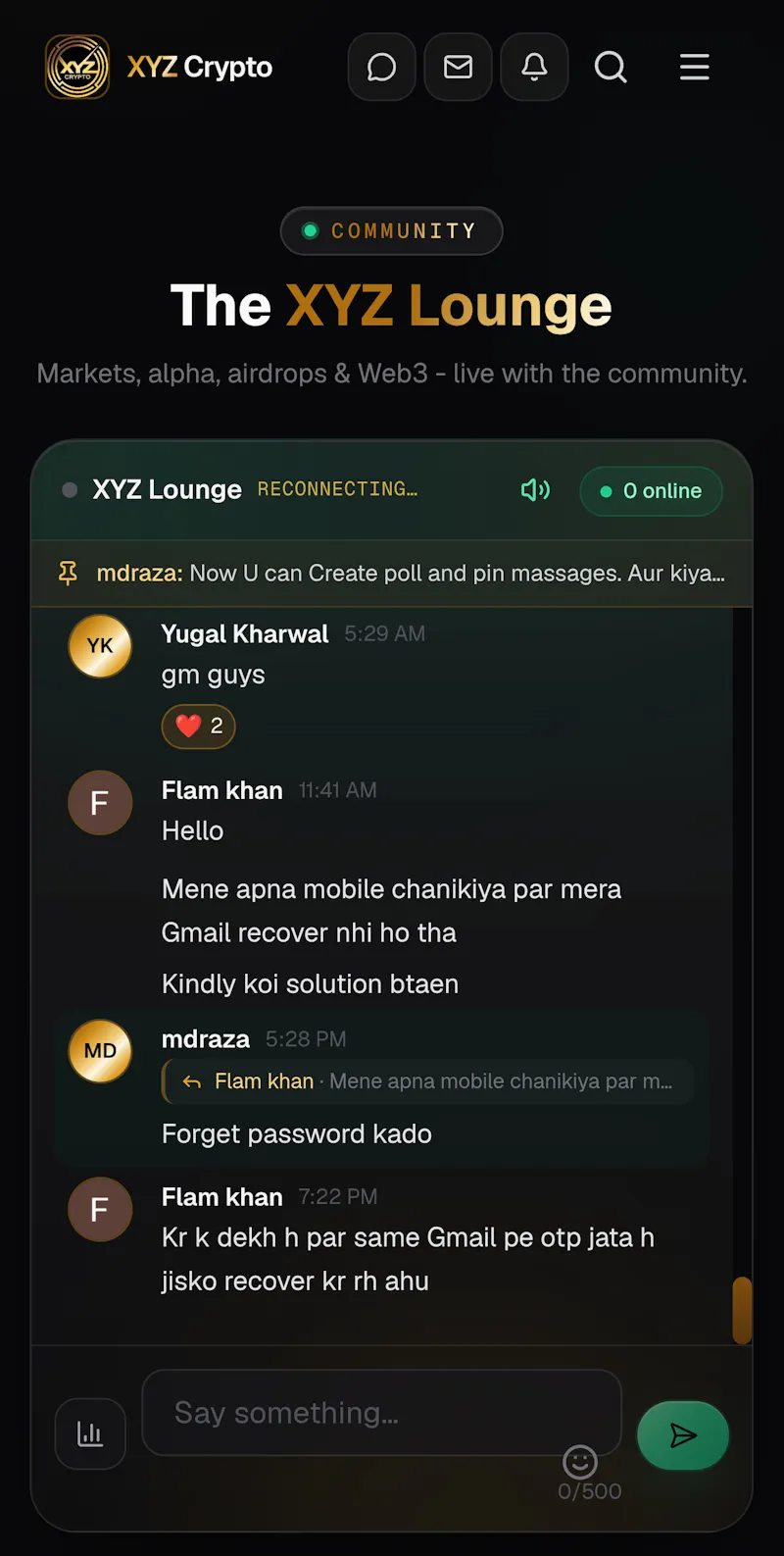 XYZ Crypto screenshot 4