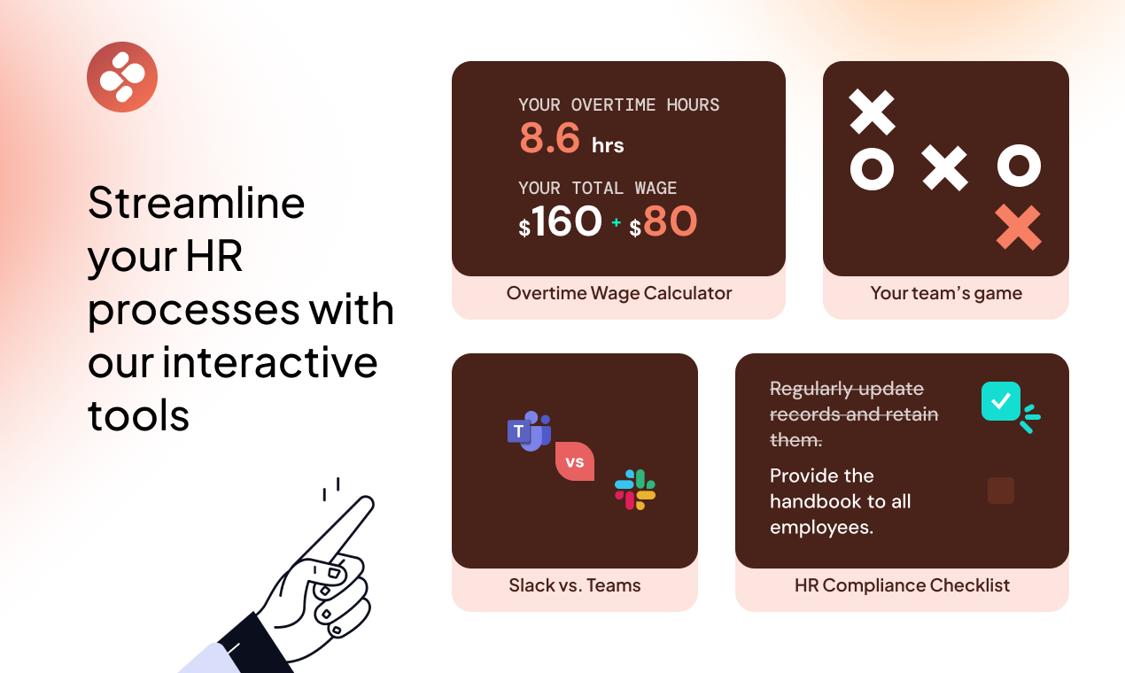 出席者によるインタラクティブなHRツール - 実際の作業を完了する無料のHRツール。メディア2