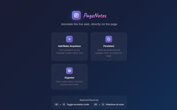 Page Notes gallery image