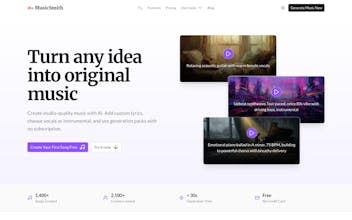 MusicSmith AI gallery image