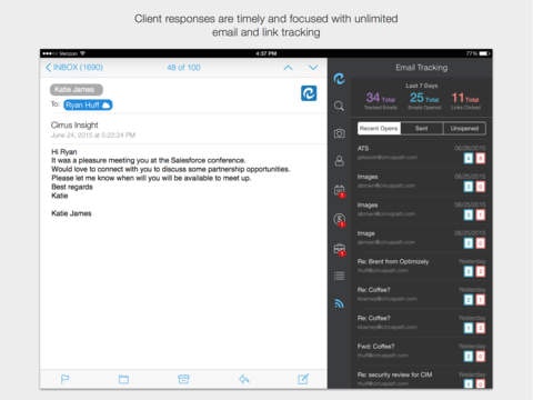 Cirrus Insight Mobile for iOS & Android gallery image