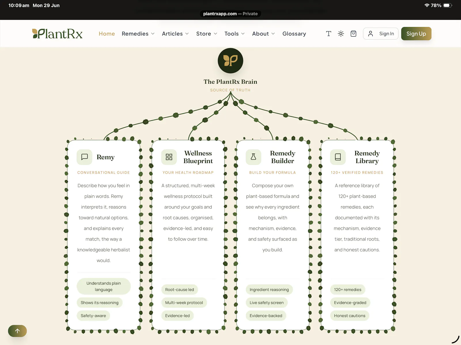 PlantRx - Find the right natural remedy screenshot 3