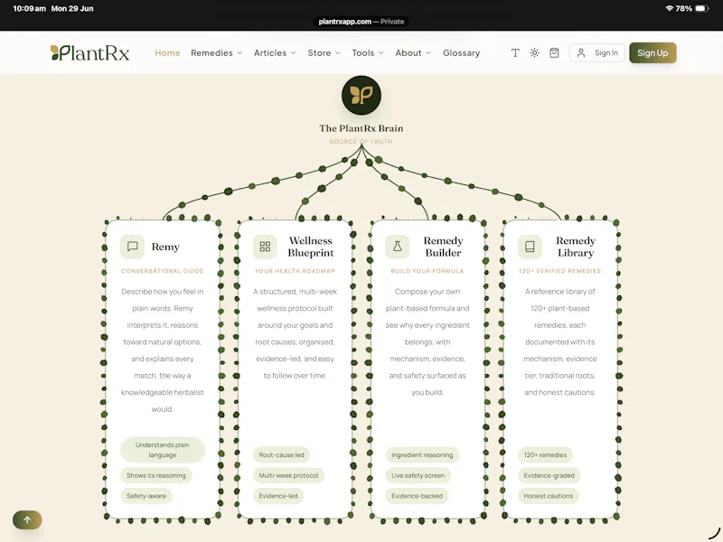PlantRx - Find the right natural remedy screenshot 3
