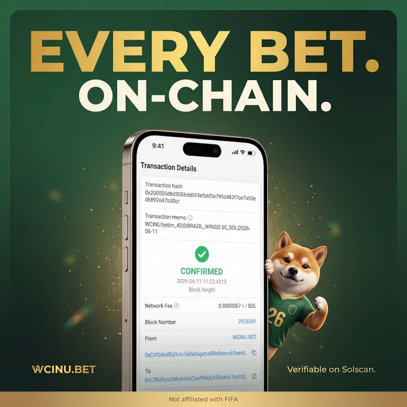 World Cup Inu BET screenshot 3