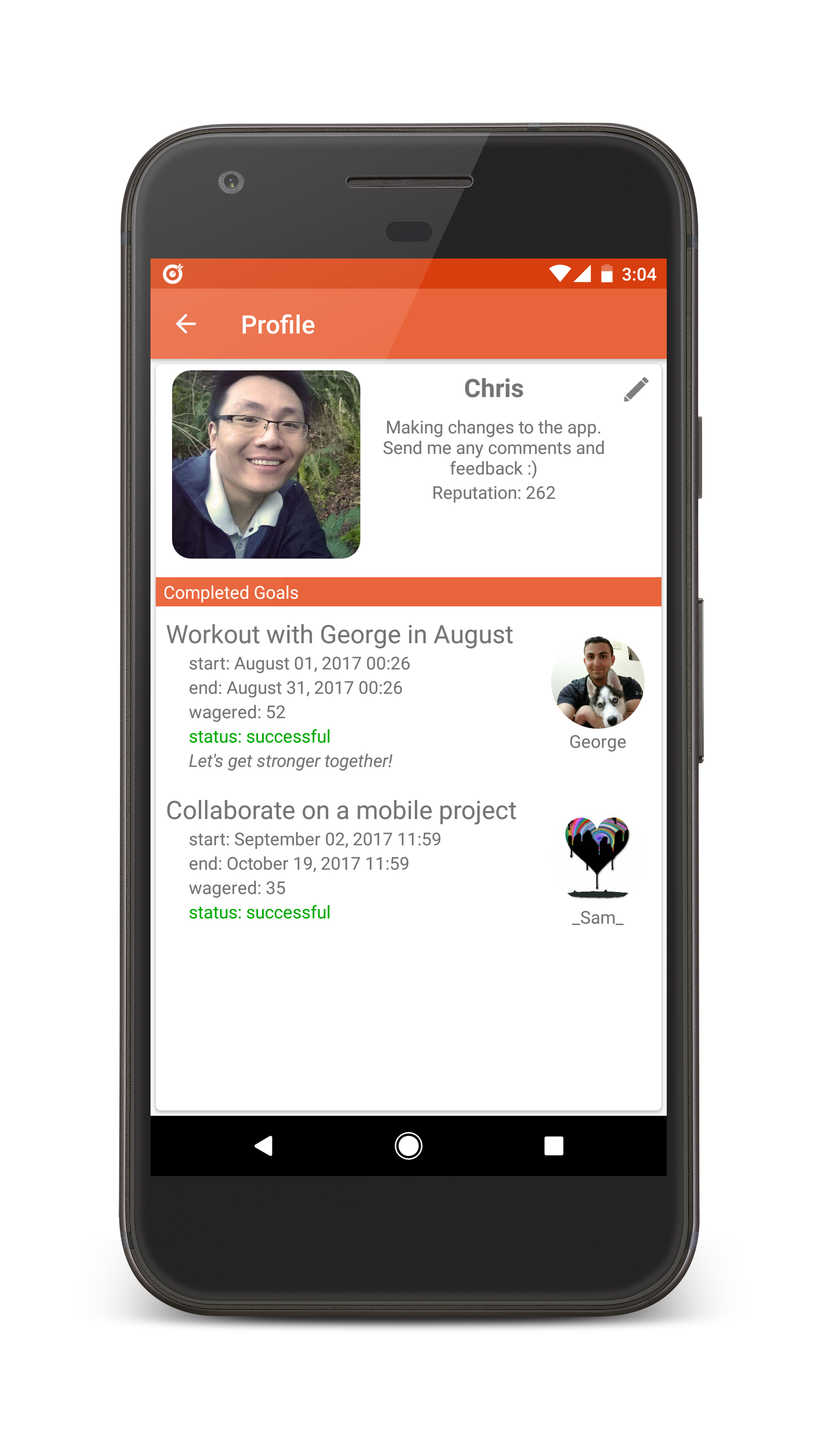 Goalie - Track goals with friends gallery image