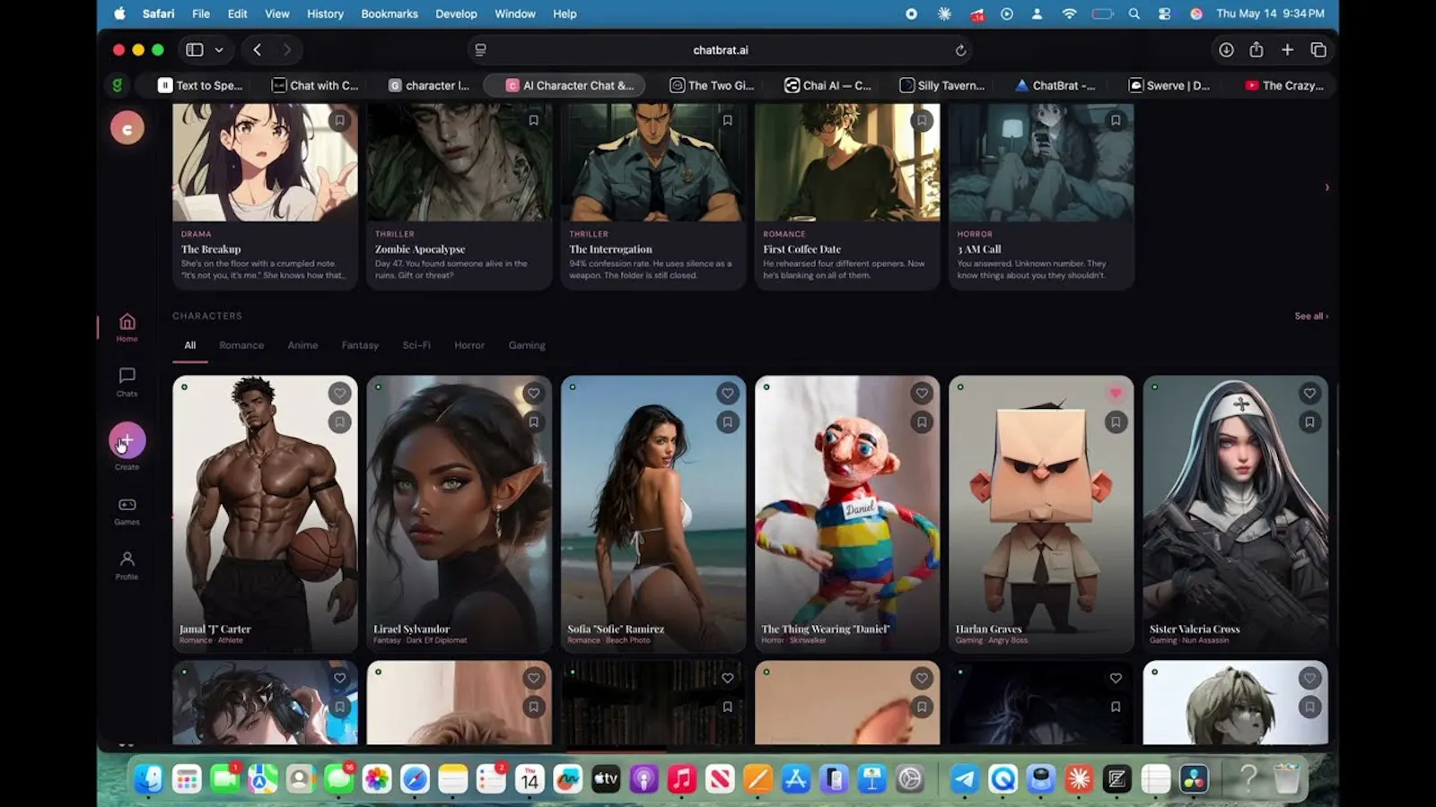 chatbrat.ai screenshot 1 (video preview)