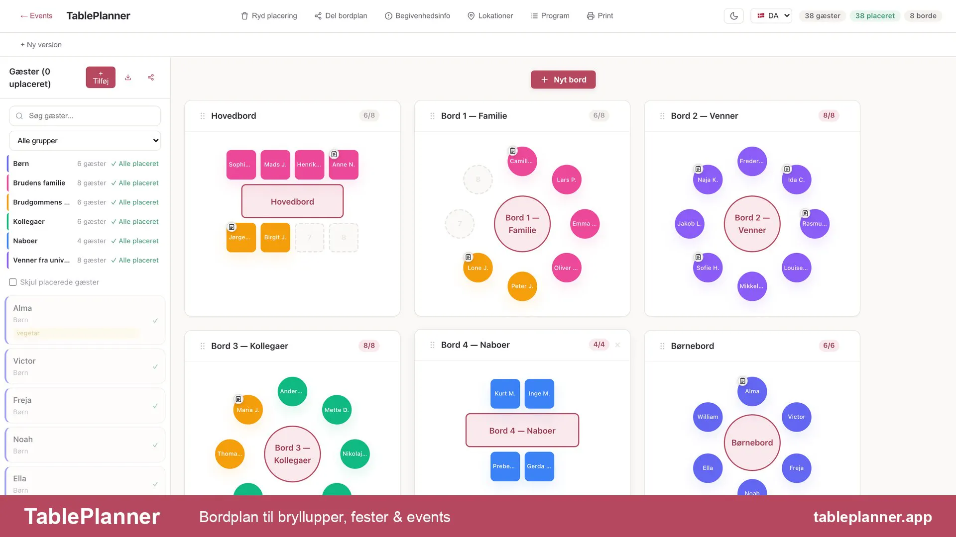 TablePlanner gallery image