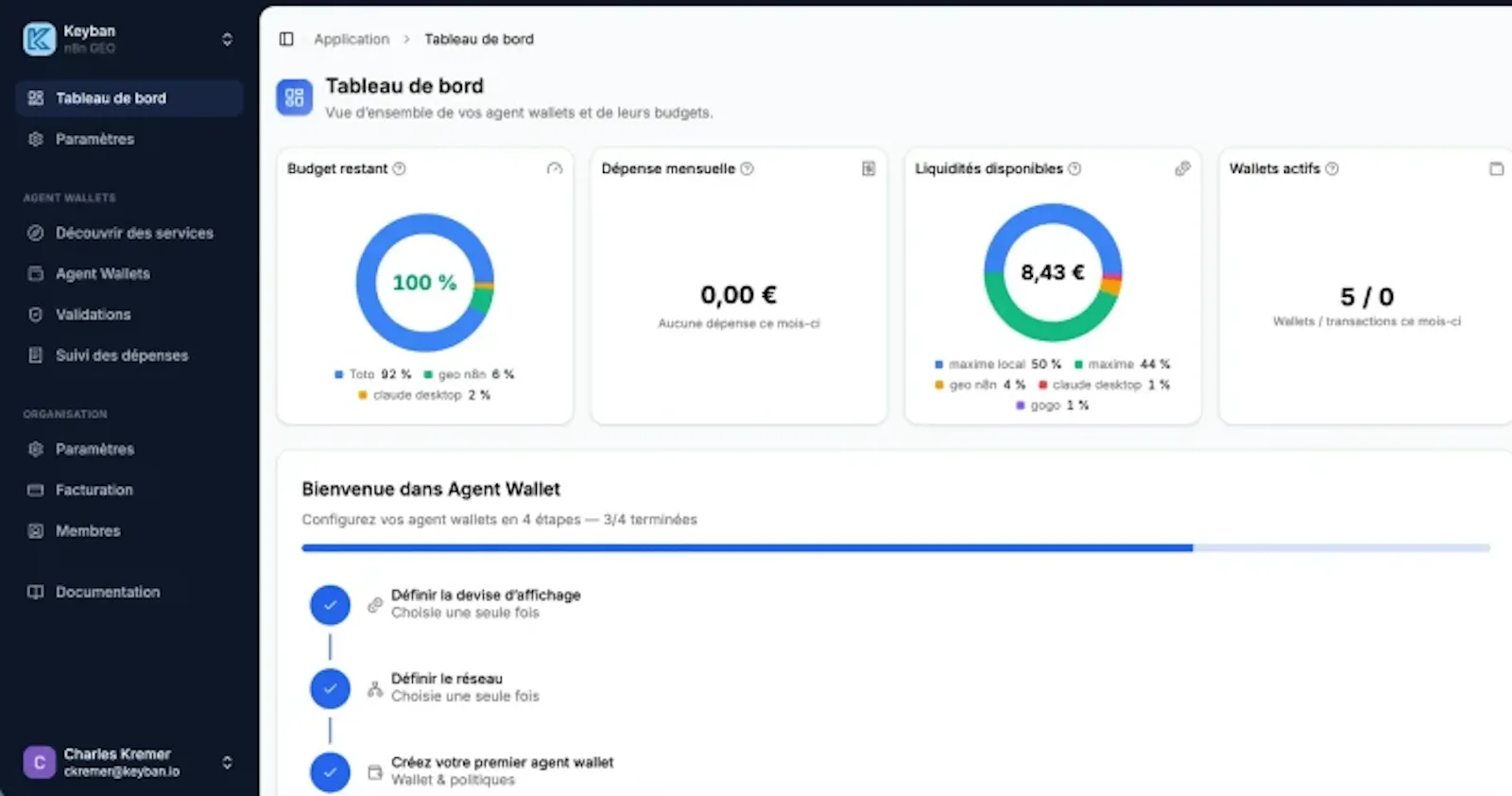 Keyban Agent Wallet screenshot 2