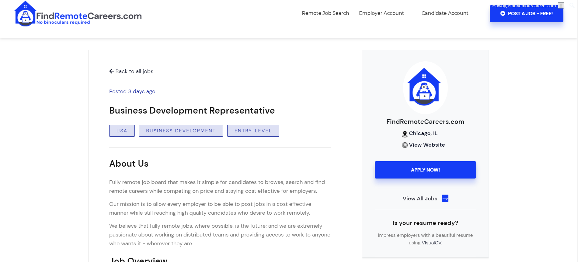 FindRemoteCareers.com gallery image
