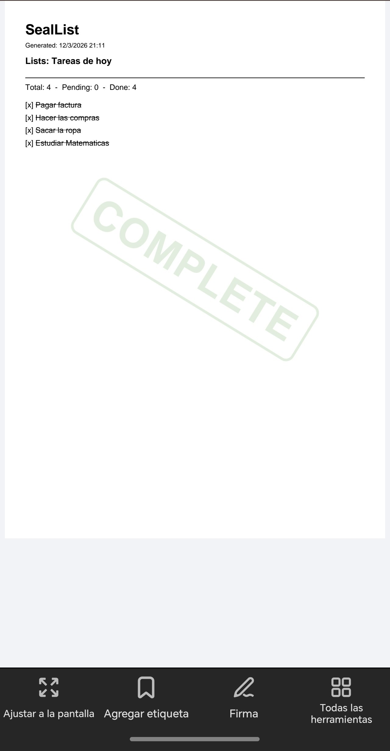 SealList gallery image