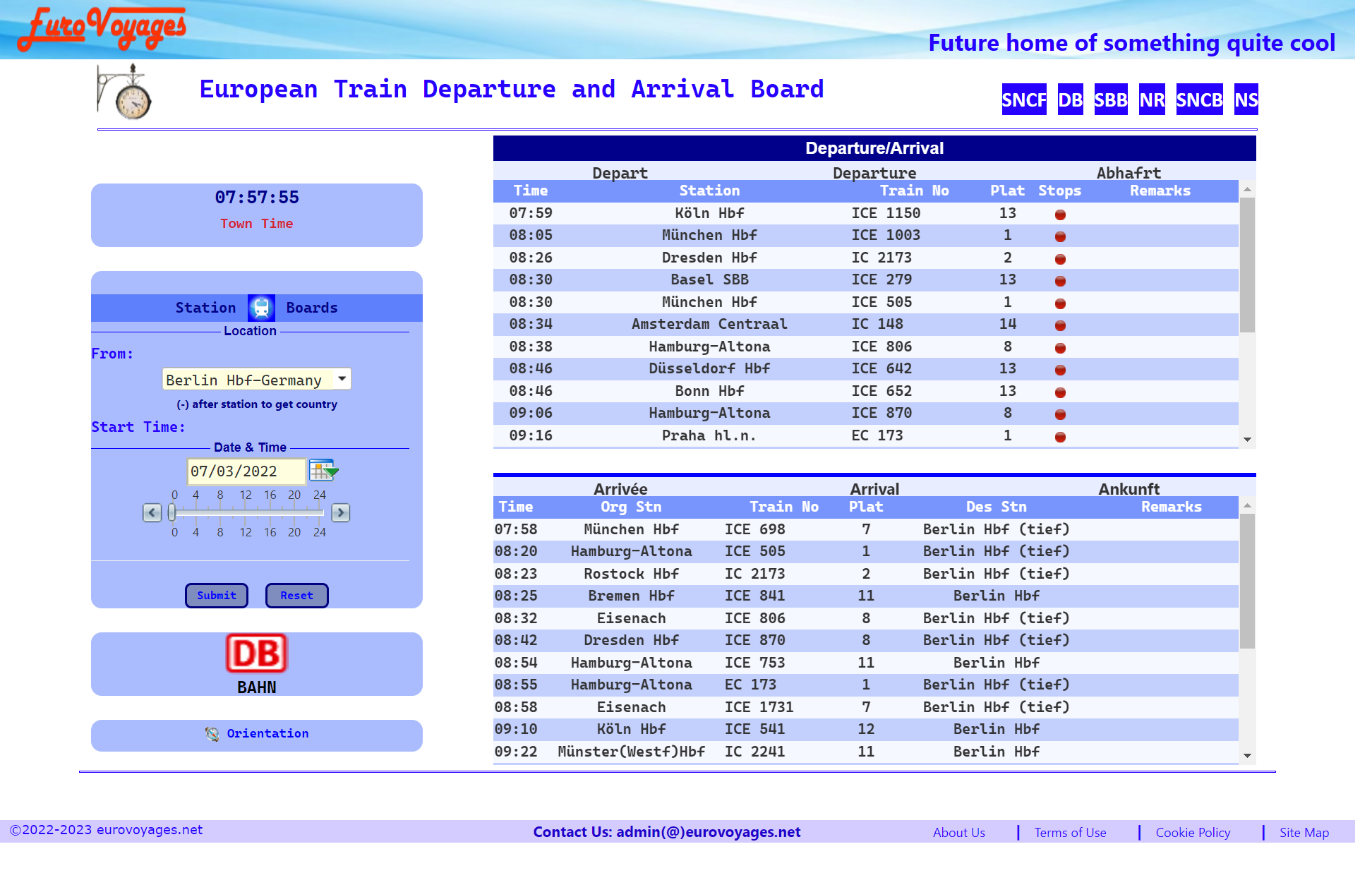 DepArrBoardsTrains