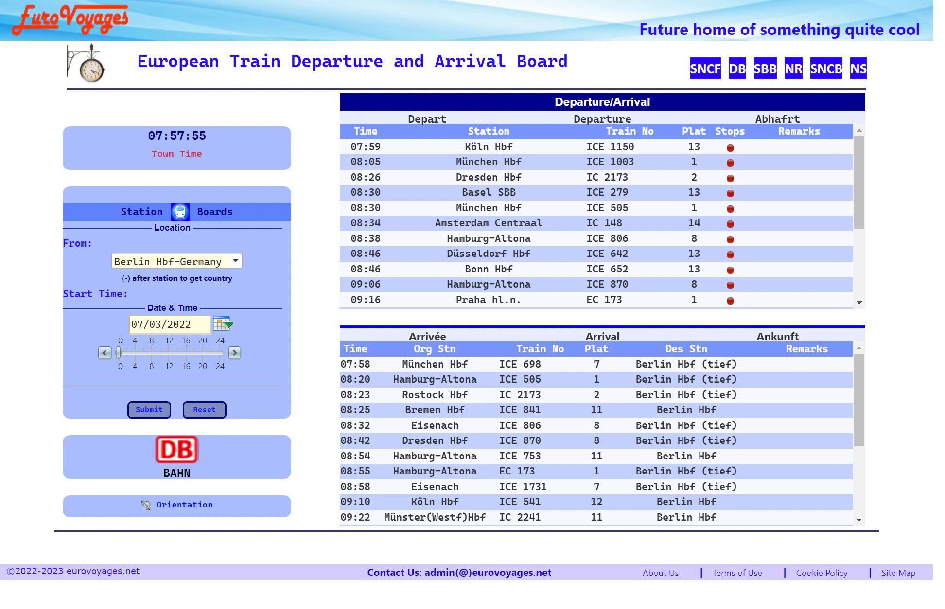 DepArrBoardsTrains