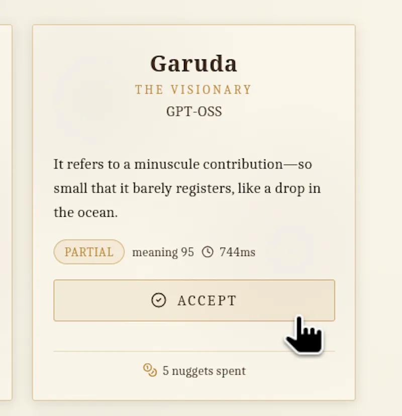 Idiom or Idiot? — The Oracle of Meaning screenshot 2