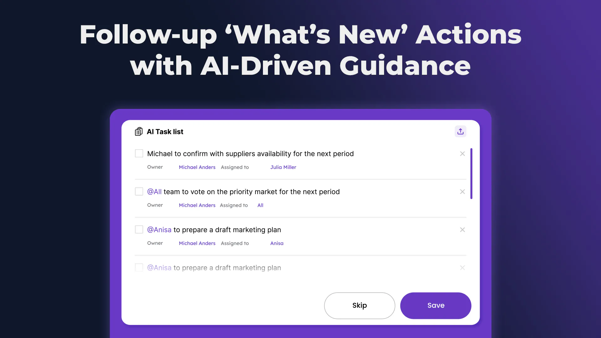 Huudle AI Project Assistant gallery image