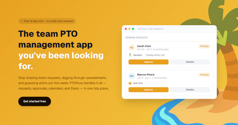 PTOFlow screenshot 2