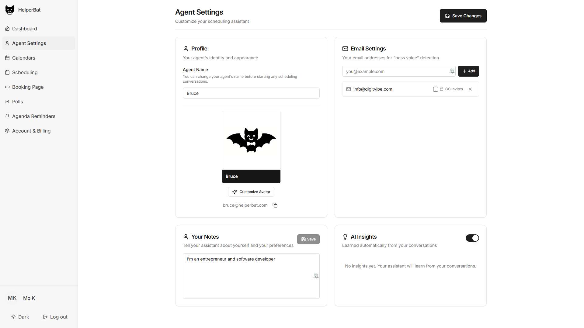 HelperBat gallery image