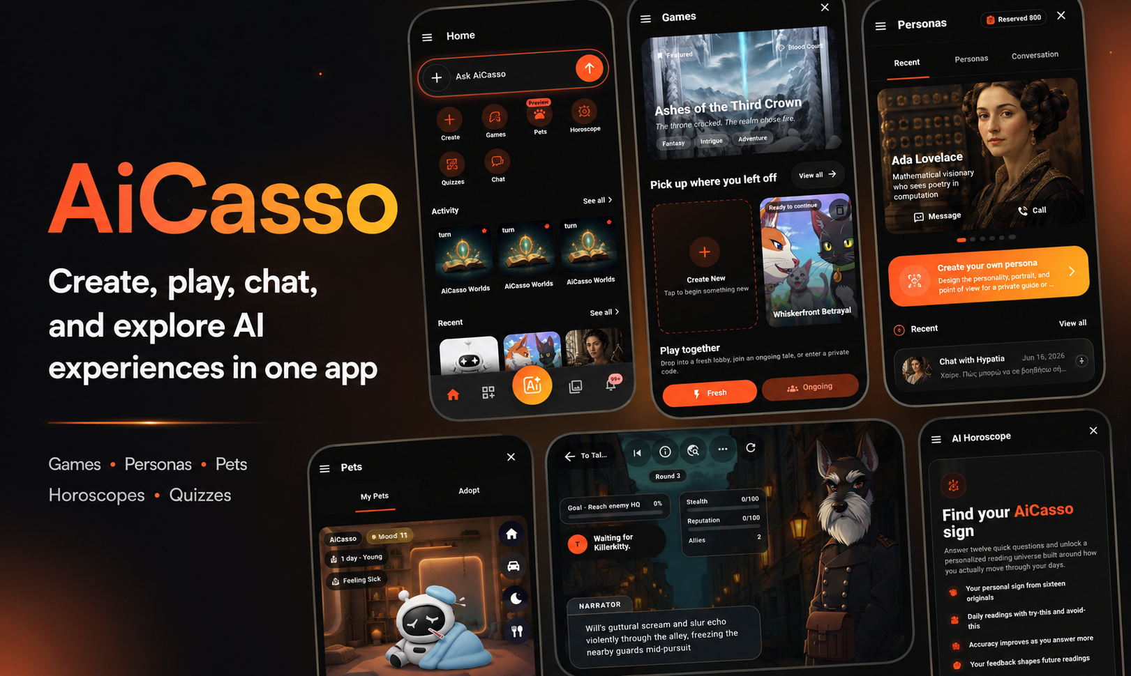 AiCasso : AI Games, Pets, Chat , Art gallery image