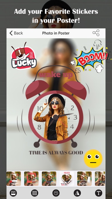 Photo In Poster Collage Editor iPhone App gallery image