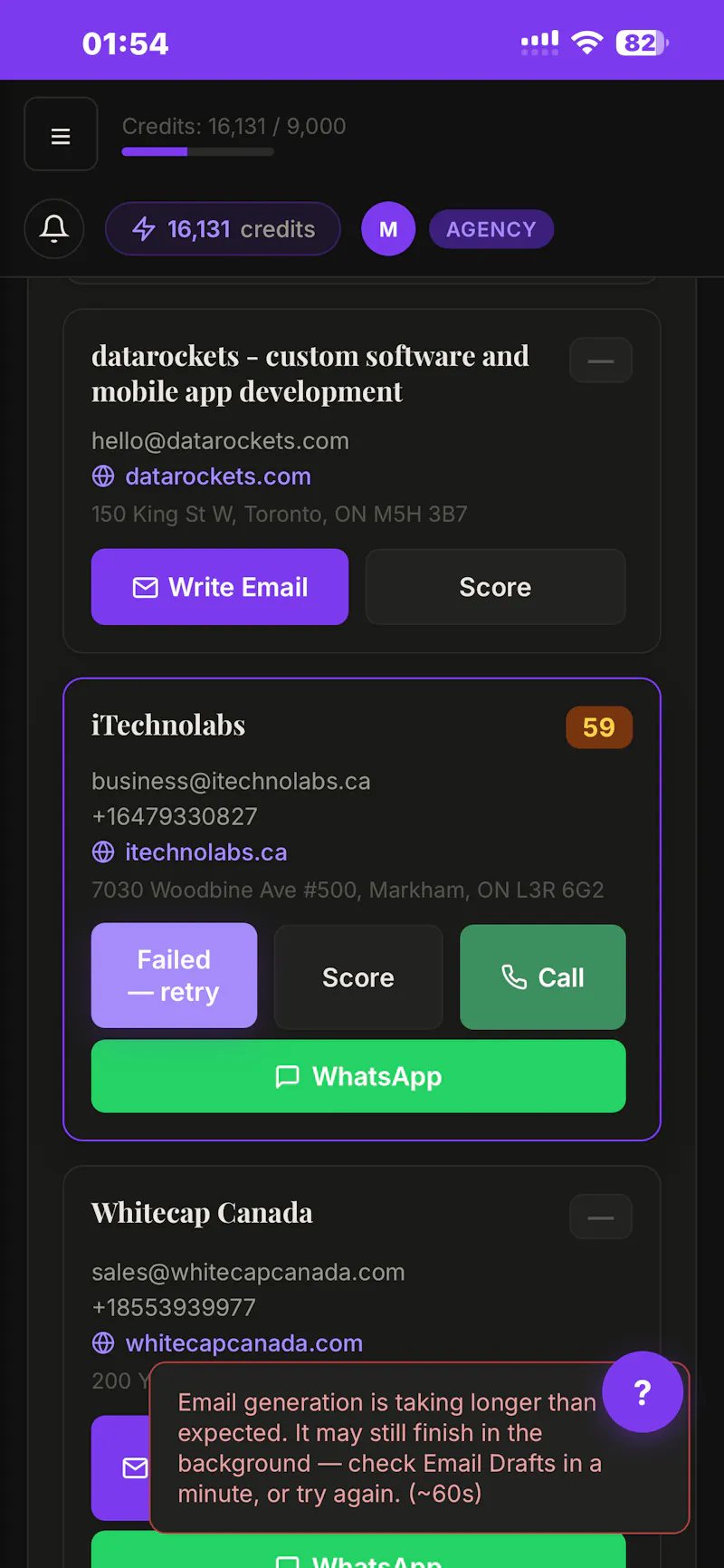 Mailvantis screenshot 3