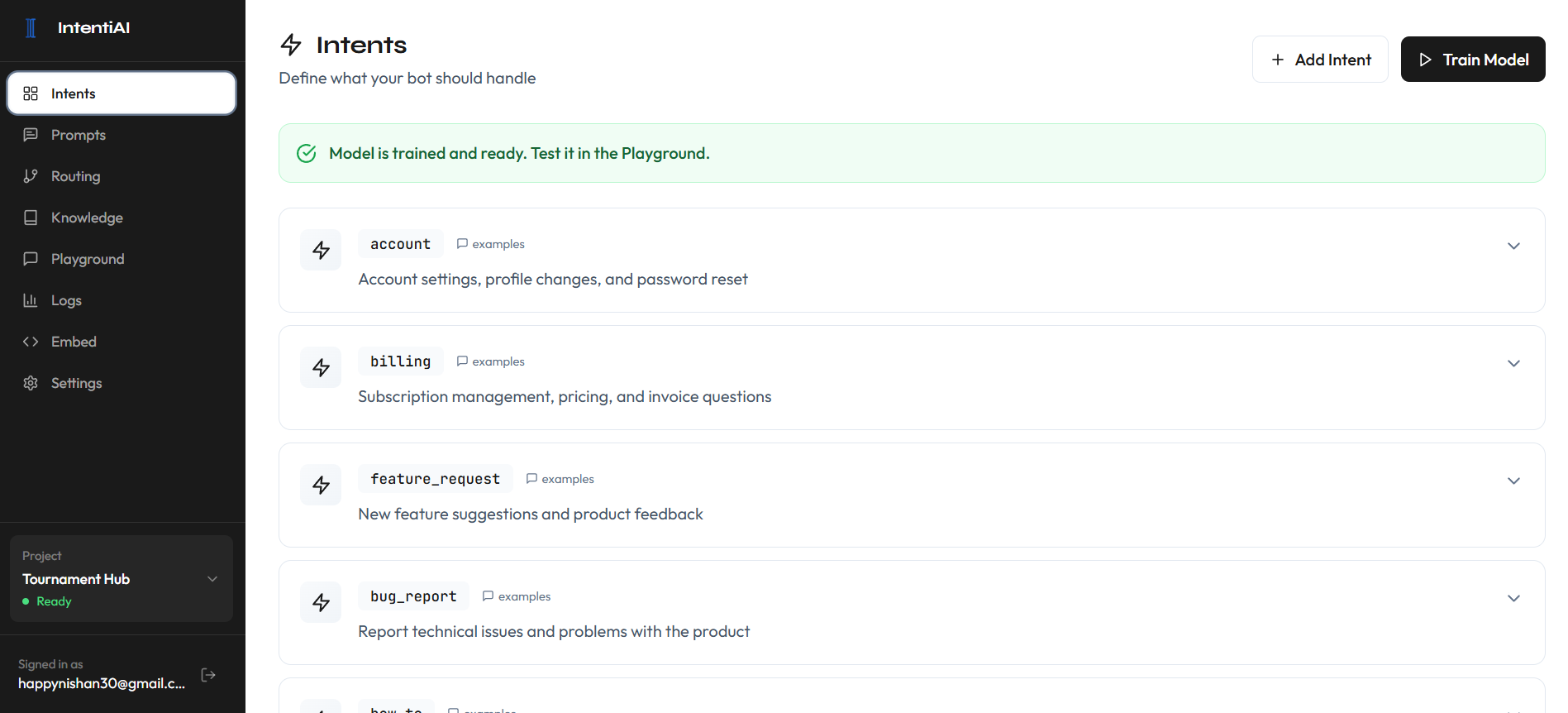 Intenti AI gallery image