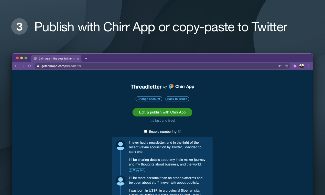 Threadletter gallery image