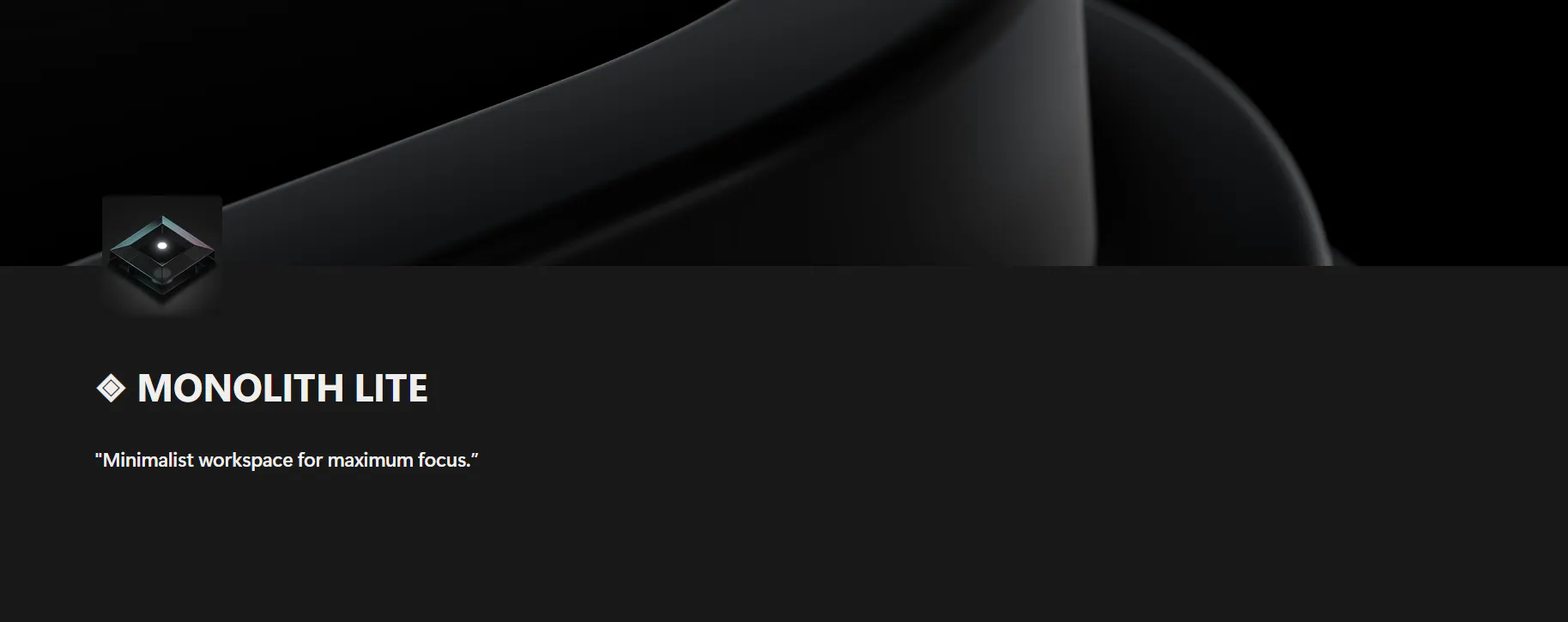 Monolith Lite gallery image
