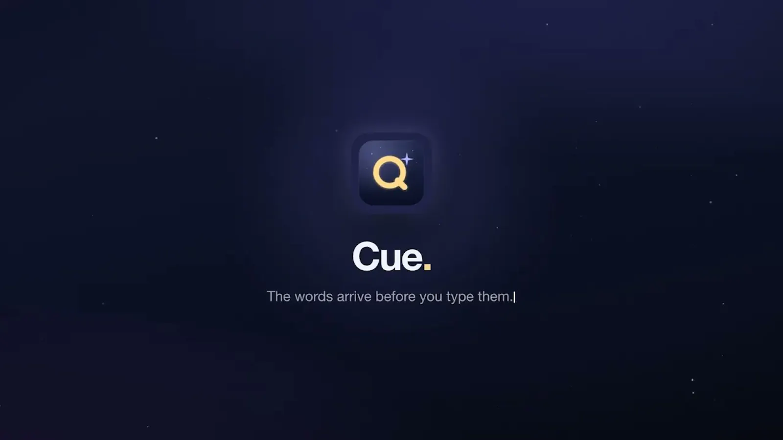 Cue screenshot 1 (video preview)