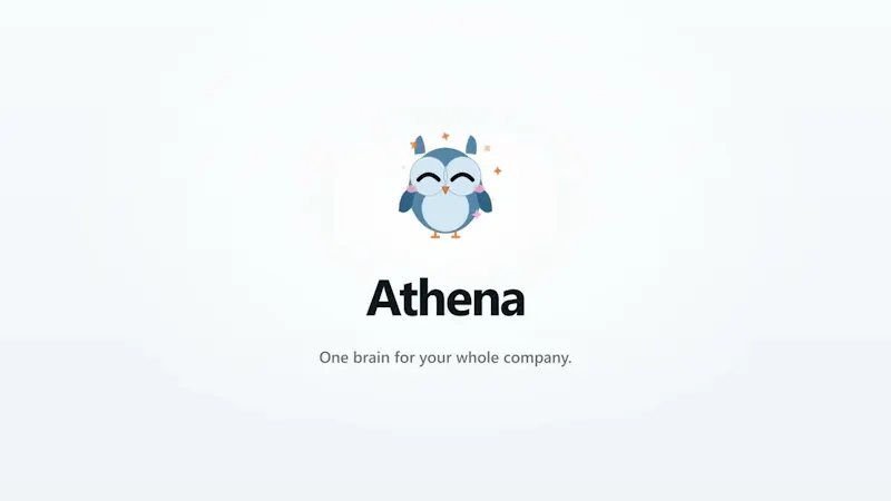 Athena screenshot 1 (video preview)
