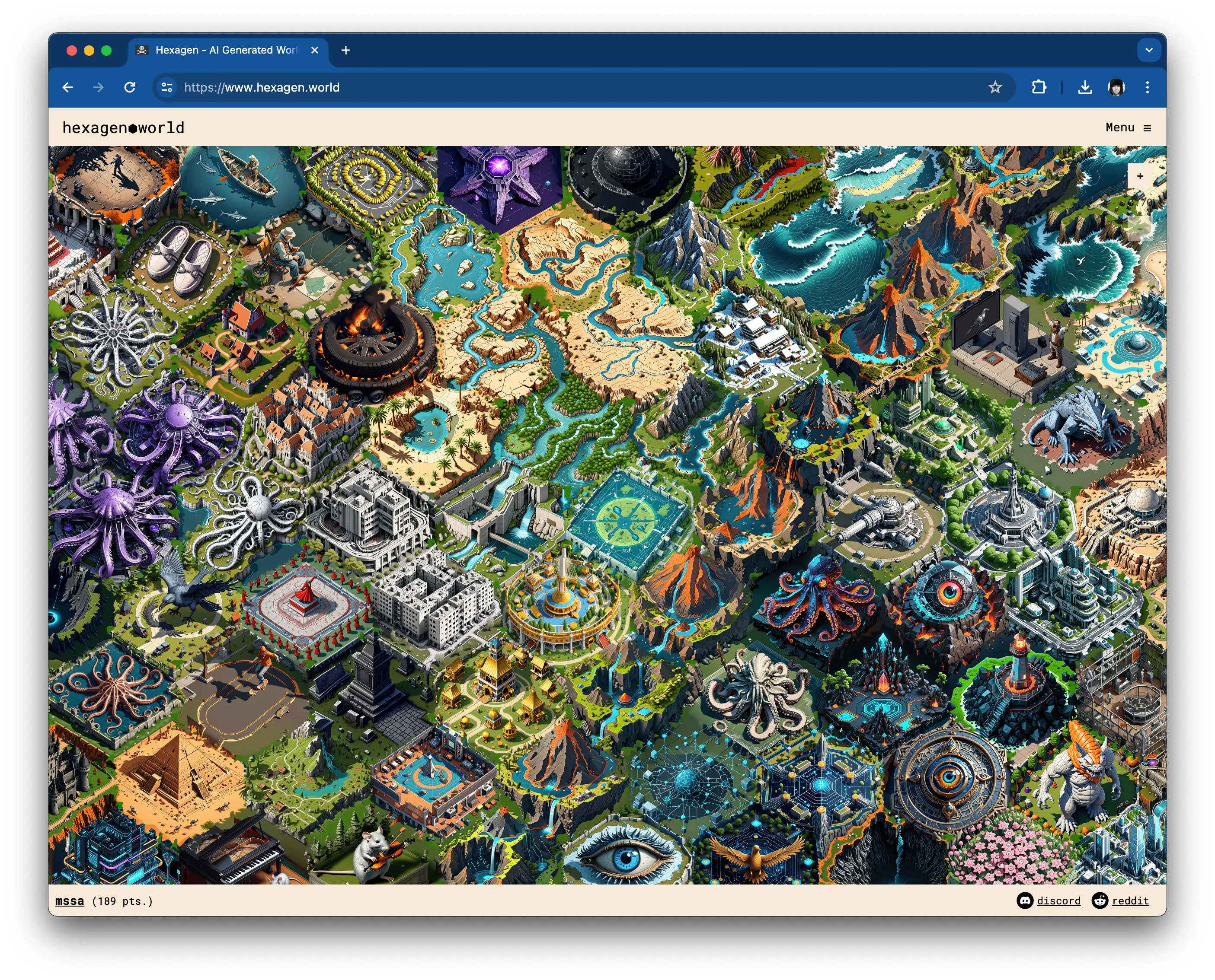 Collectively AI Generated Game World gallery image