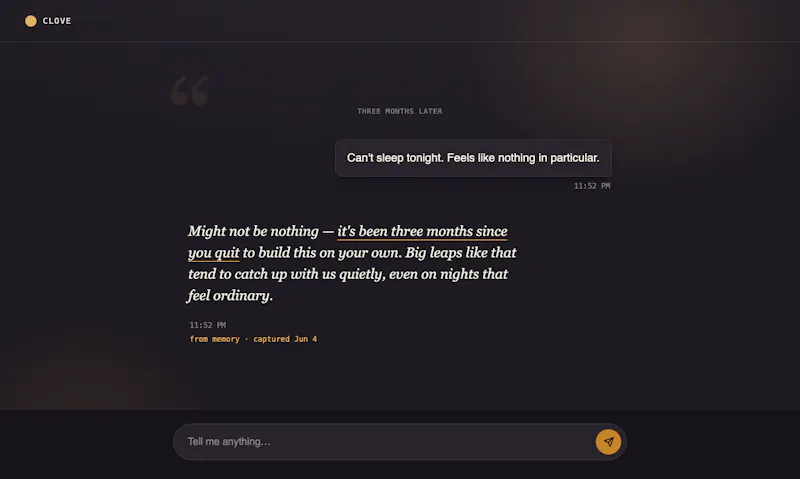 Clove screenshot 3