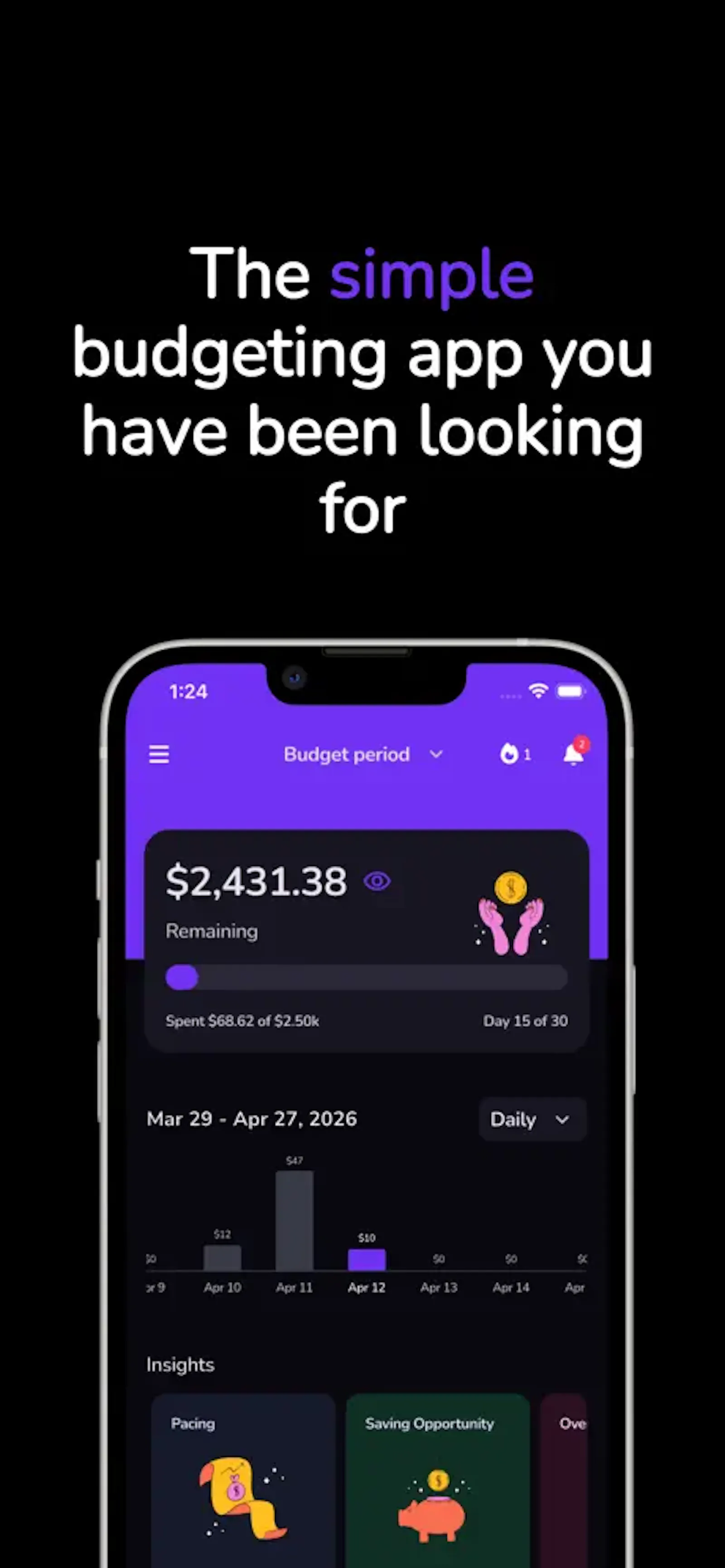 BudgetGo screenshot 1