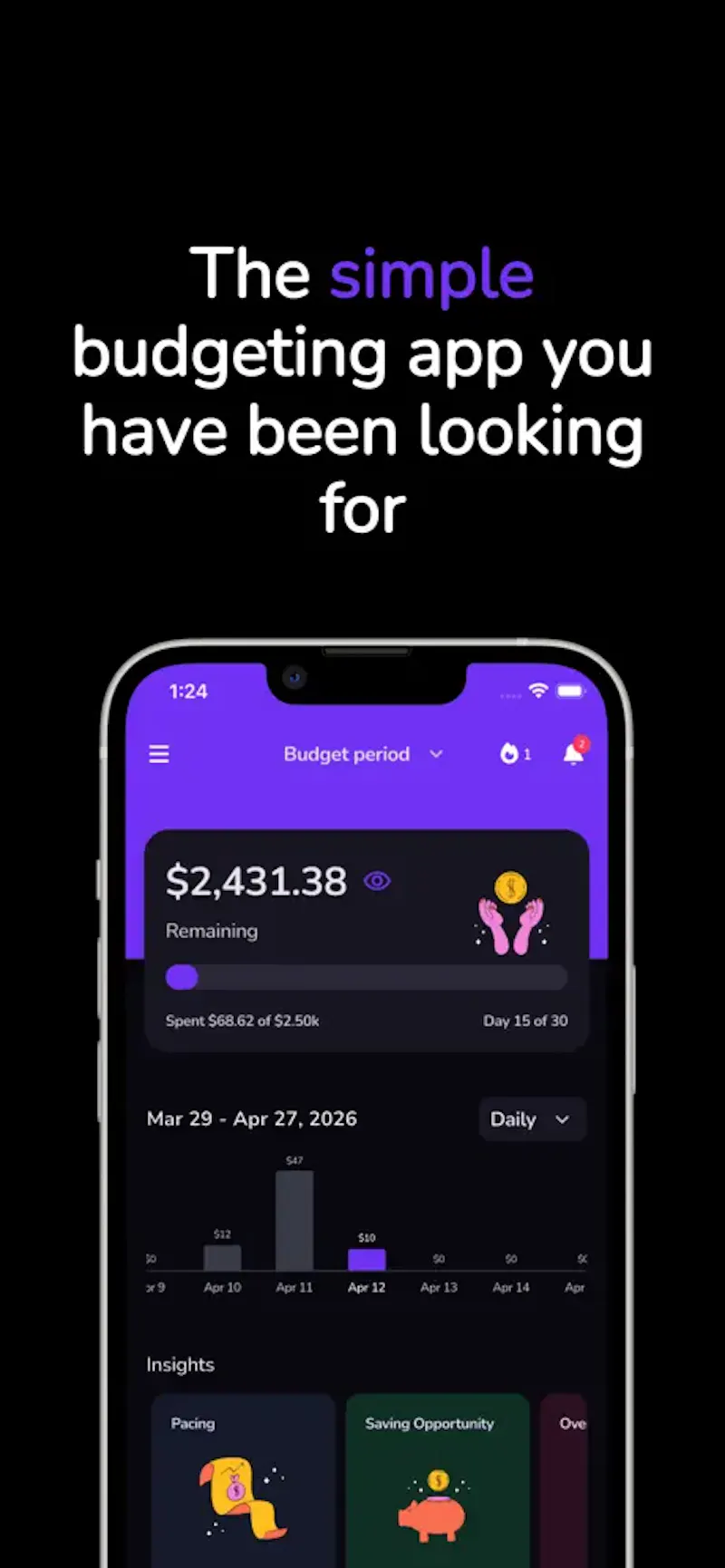 BudgetGo screenshot 1