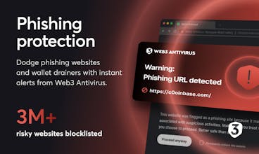 Web3 Antivirus Extension 2.0 gallery image