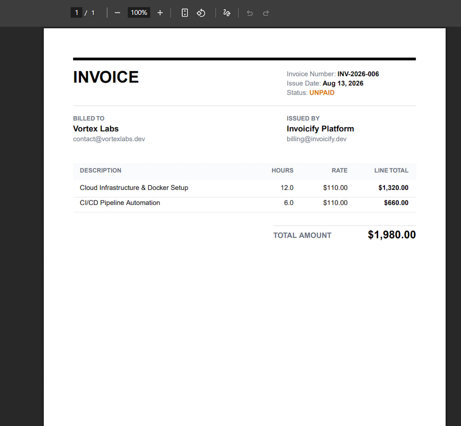 Invoicify screenshot 4