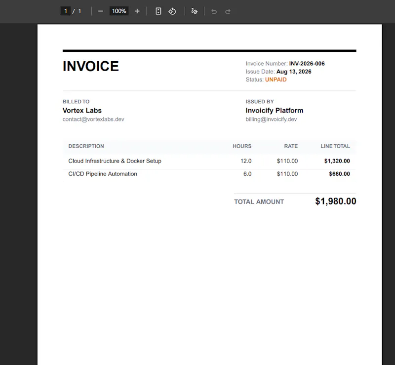 Invoicify screenshot 4