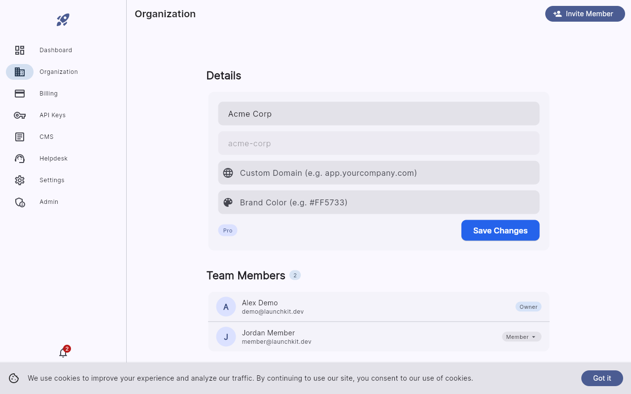 LaunchKit gallery image