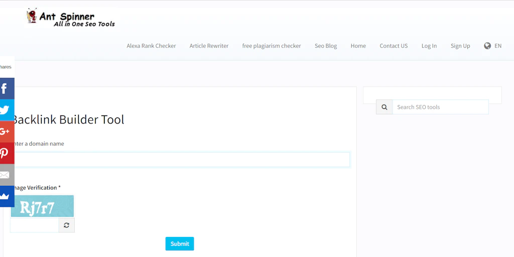 Backlink Builder Tool: Create free backlink for your website. | Product ...