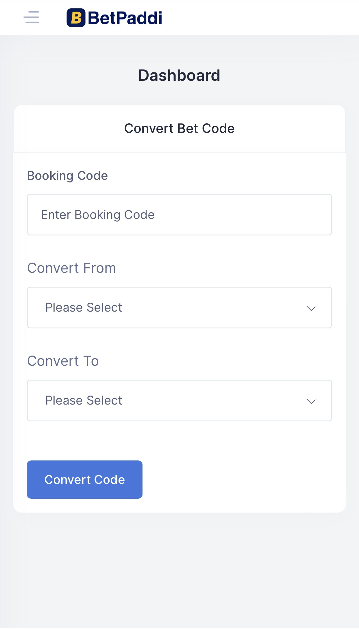 Betpaddi - Wettencodes konvertieren Medien 2