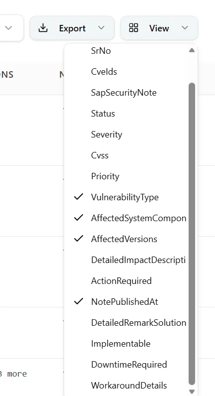 VulnMapper : SAP Vulnerability Mapping  gallery image