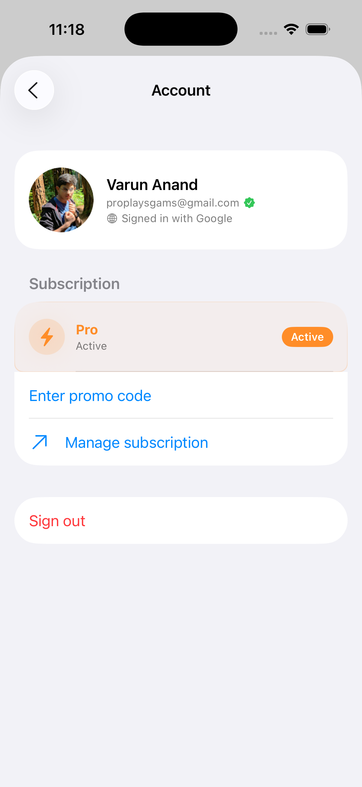 Recurr on iOS gallery image