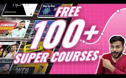 Super Courses for Super Self Learning media 1