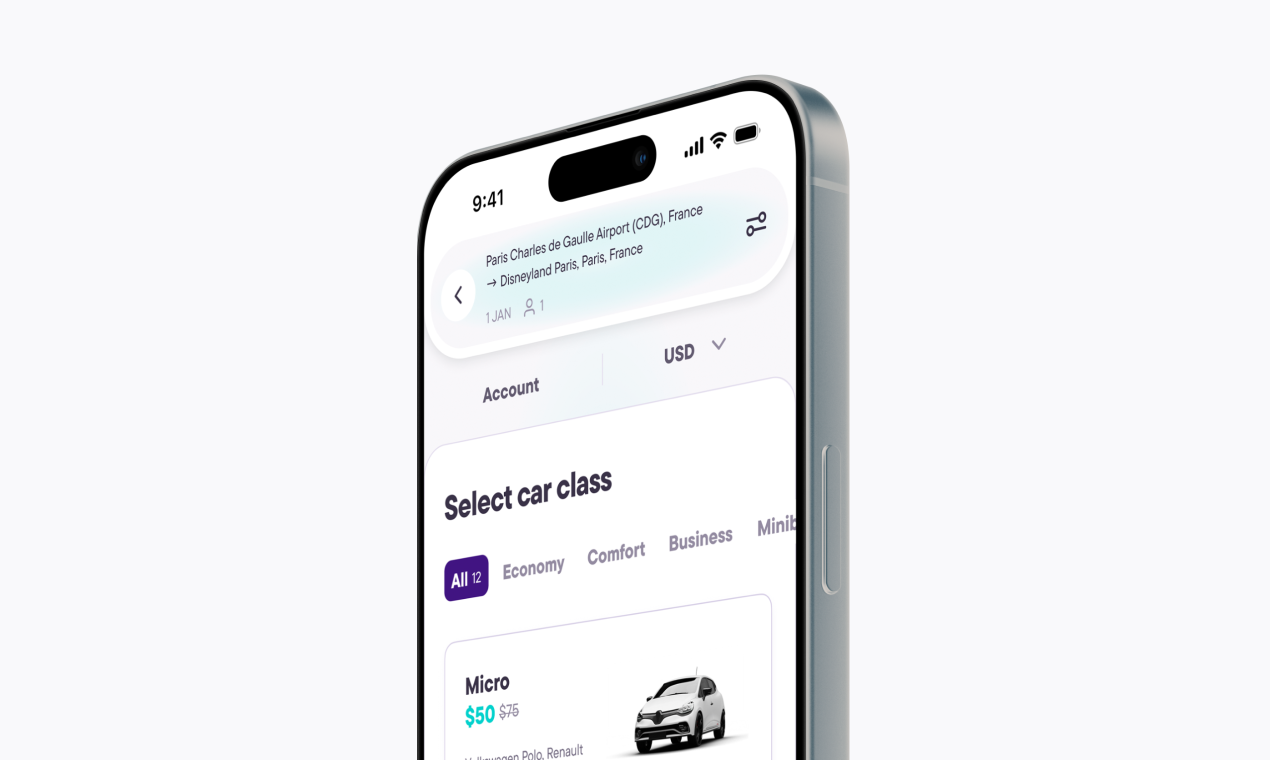 Kiwitaxi App gallery image